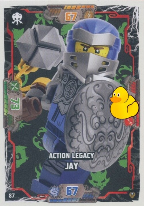 LEGO Ninjago Serie 9 Next Level  | #087 Action Legacy Nya