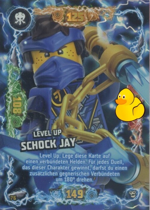 LEGO Ninjago Serie 6 Next Level | #076 Level Up Schock Jay