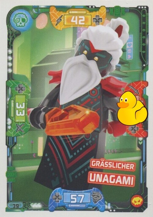LEGO Ninjago Serie 5 Next Level | #039 Grässlicher Unagami 