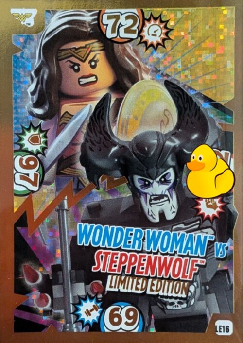 LEGO Batman Serie 1 | #LE16 Wonder Woman vs Steppenwolf 
