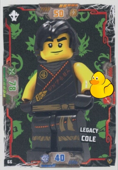 LEGO Ninjago Serie 9 Next Level  | #066 Legacy Cole