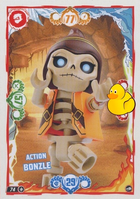 LEGO Ninjago Serie 10 | #074 Action Bonzle