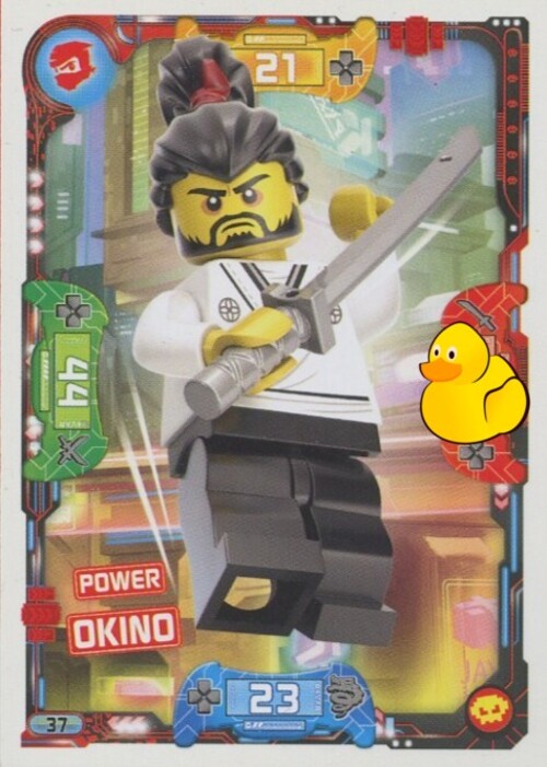 LEGO Ninjago Serie 5 Next Level | #037 Power Okino 