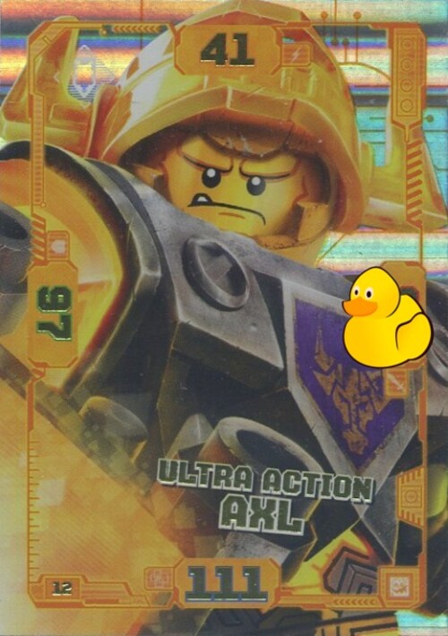 LEGO Nexo Knights Serie 2 | #012 Ultra Action Axl