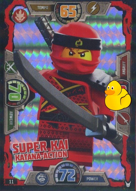 LEGO Ninjago Serie 3 | #011 Super Kai Katana-Action
