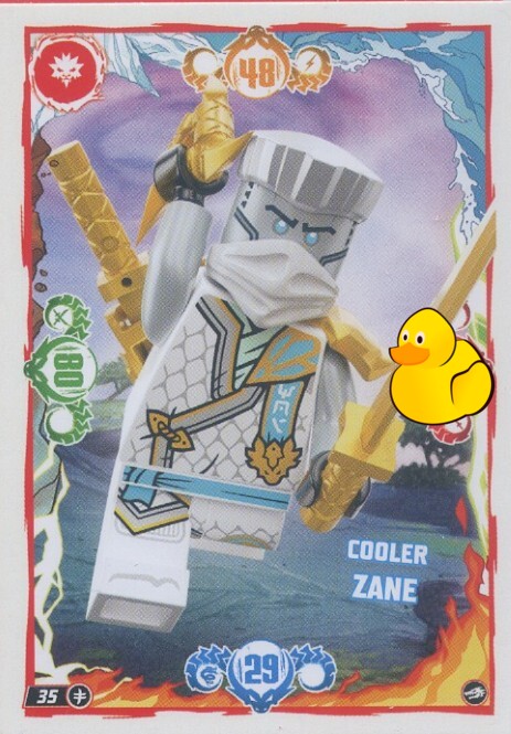 LEGO Ninjago Serie 10 | #035 Cooler Zane