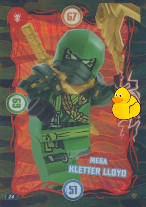 LEGO Ninjago Serie 9 Next Level  | #024 Mega Kletter Lloyd