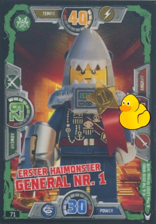 LEGO Ninjago Serie 3 | #071 Erster Haimonster General #1 
