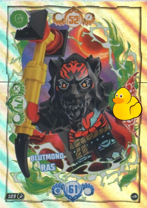 LEGO Ninjago Serie 10 | #109 Blutmond Ras
