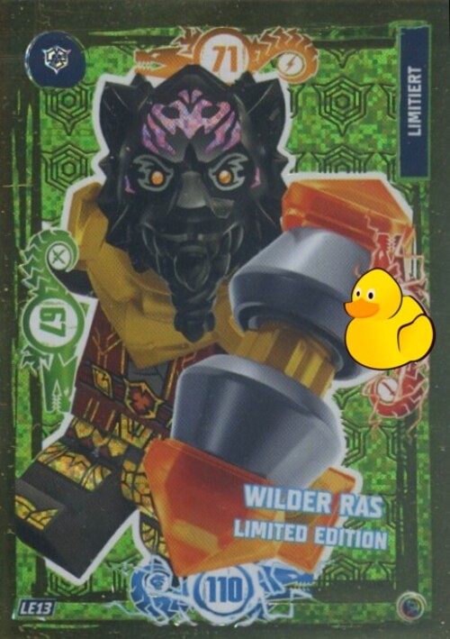 LEGO Ninjago Serie 9 | #LE13 Wilder Ras