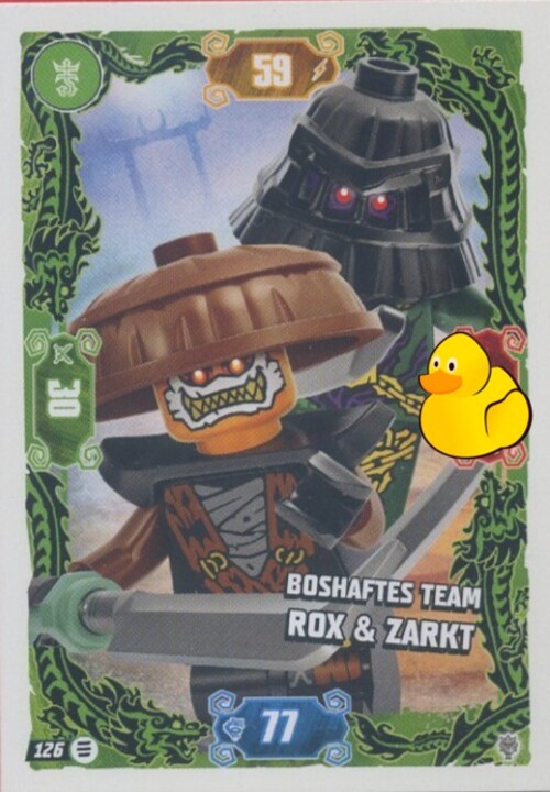 LEGO Ninjago Serie 11 | #126 Boshaftes Team Rox & Zarkt
