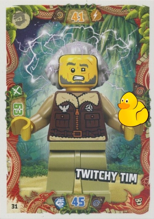 LEGO Ninjago Serie 6 Next Level | #031 Twitchy Tim 