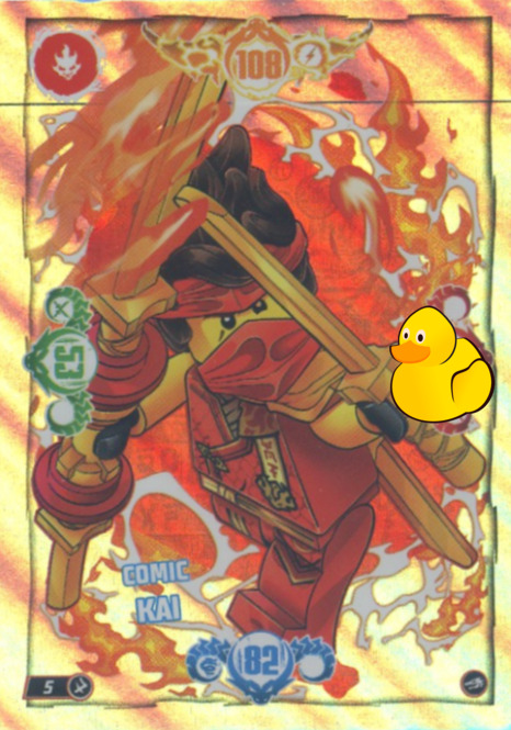 LEGO Ninjago Serie 10 | #005 Comic Kai
