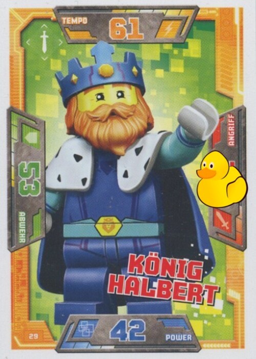 LEGO Nexo Knights Serie 1 | #029 König Halbert