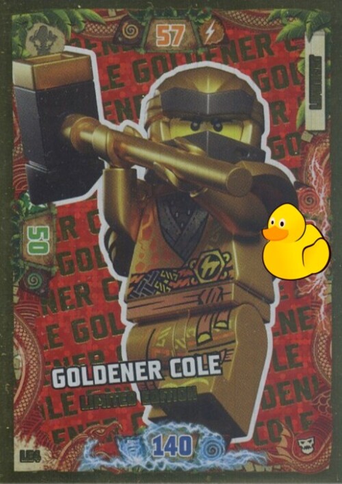 LEGO Ninjago Serie 6 Next Level | #LE4 Goldener Cole