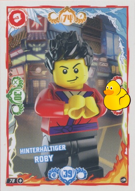 LEGO Ninjago Serie 10 | #078 Hinterhältiger Roby