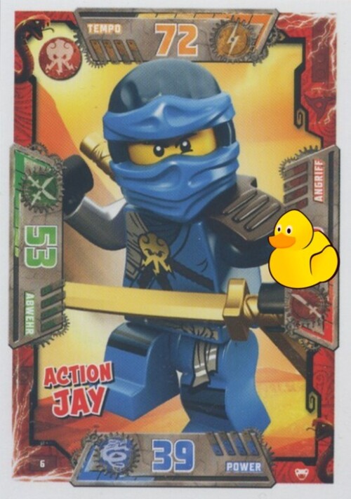 LEGO Ninjago Serie 2 | #006 Action Jay 