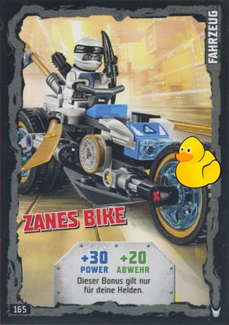 LEGO Ninjago Serie 3 | #165 Zanes Bike 