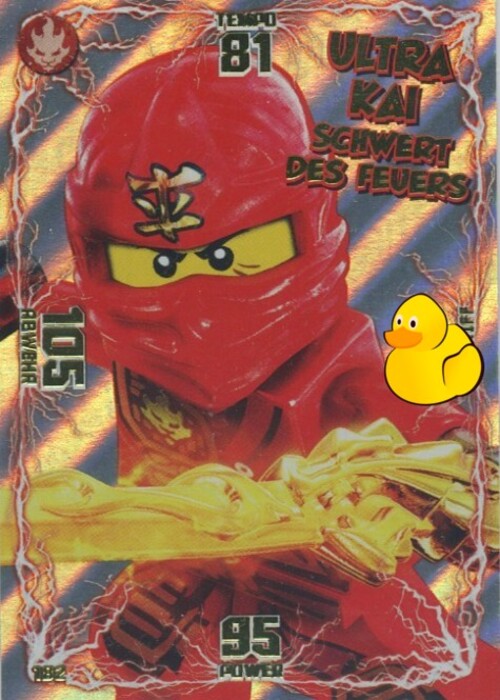 LEGO Ninjago Serie 1 | #182 Ultra Kai Schwert des Feuers