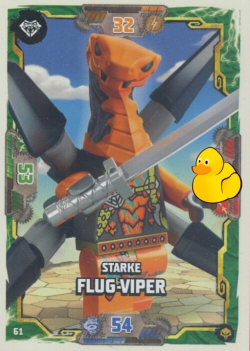 LEGO Ninjago Serie 7 Next Level | #061 Starke Flug-Viper