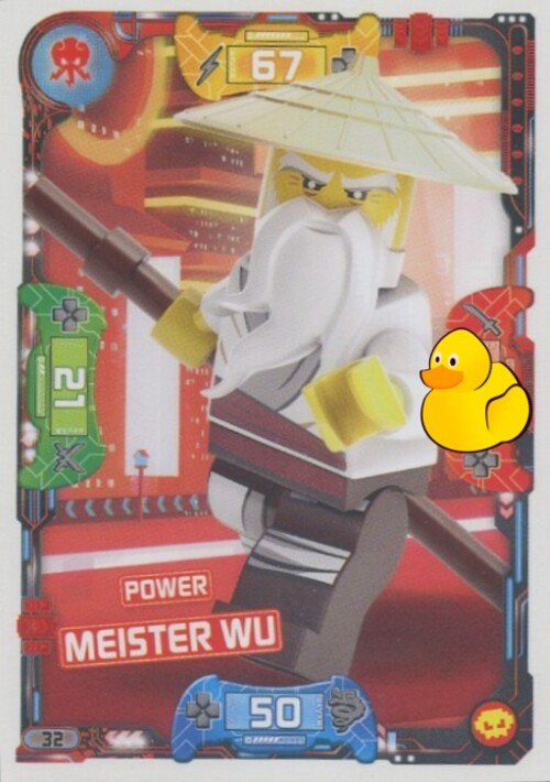 LEGO Ninjago Serie 5 Next Level | #032 Power Meister Wu 