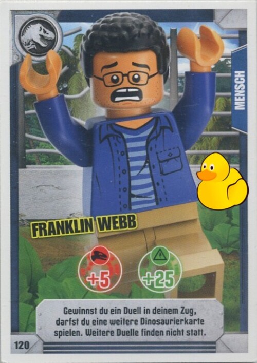 LEGO Jurassic World Serie 1 | #120 Franklin Webb