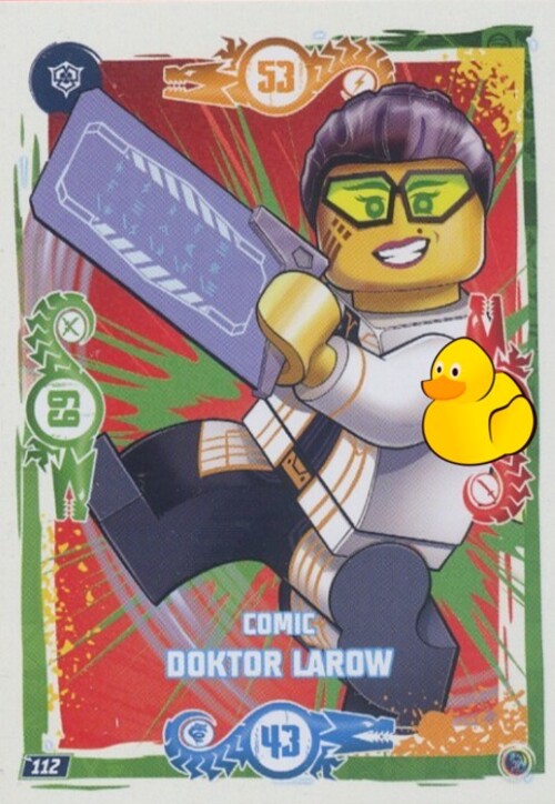LEGO Ninjago Serie 9 | #112 Comic Doktor LaRow