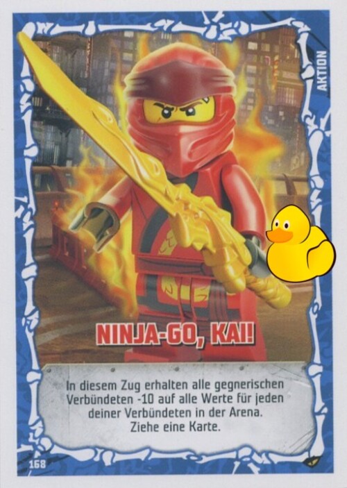 LEGO Ninjago Serie 4 | #168 NINJA-GO, Kai! 