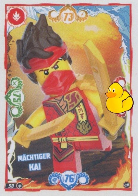 LEGO Ninjago Serie 10 | #050 Mächtiger Kai
