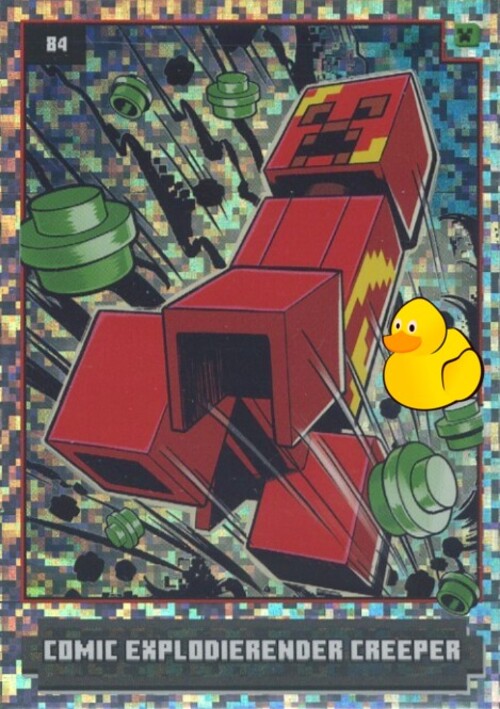 LEGO Minecraft Serie 1 | #084 Comic Explodierender Creeper