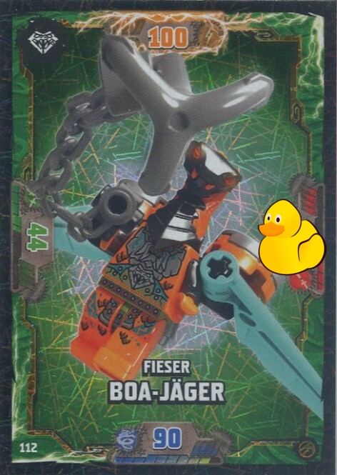 LEGO Ninjago Serie 7 | #112 Fieser Boa-Jäger
