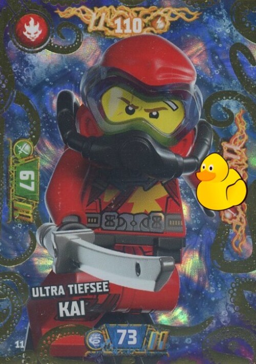 LEGO Ninjago Serie 7 Next Level | #011 Ultra Tiefsee Kai