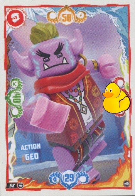 LEGO Ninjago Serie 10 | #058 Action Geo