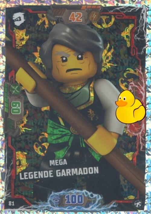 LEGO Ninjago Serie 8 Next Level | #081 Mega Legende Garmadon