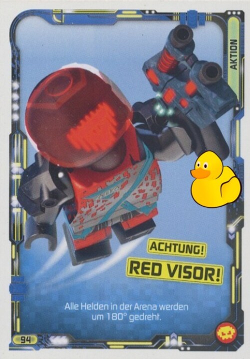 LEGO Ninjago Serie 5 Next Level | #094 Achtung! Red Visor! 
