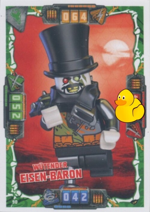 LEGO Ninjago Serie 4 | #090 Wütender Eisen-Baron 