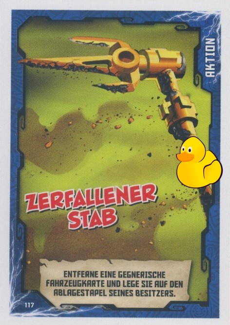 LEGO Ninjago Serie 1 | #117 Zerfallener Stab