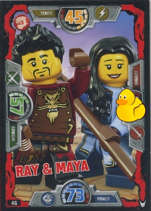 LEGO Ninjago Serie 3 | #046 Ray & Maya 
