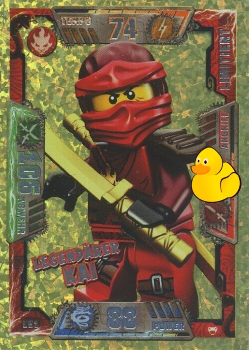LEGO Ninjago Serie 2 | #LE1 Legendärer Kai