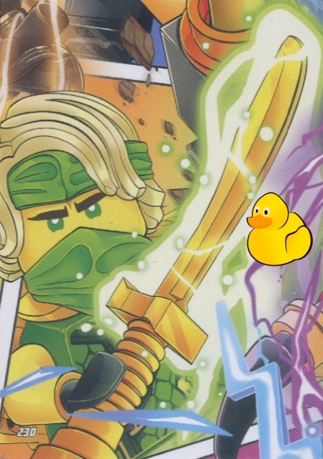 LEGO Ninjago Serie 10 | #230 Puzzle 1 – mitte