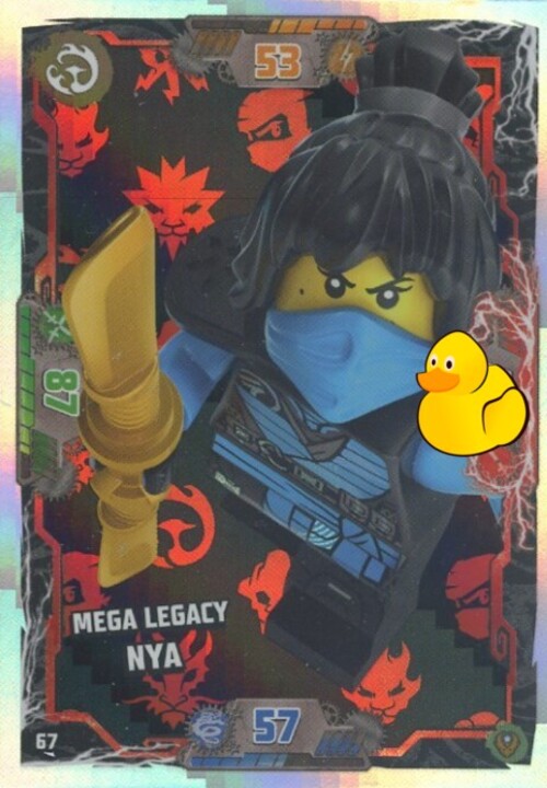 LEGO Ninjago Serie 9 Next Level  | #067 Mega Legacy Nya