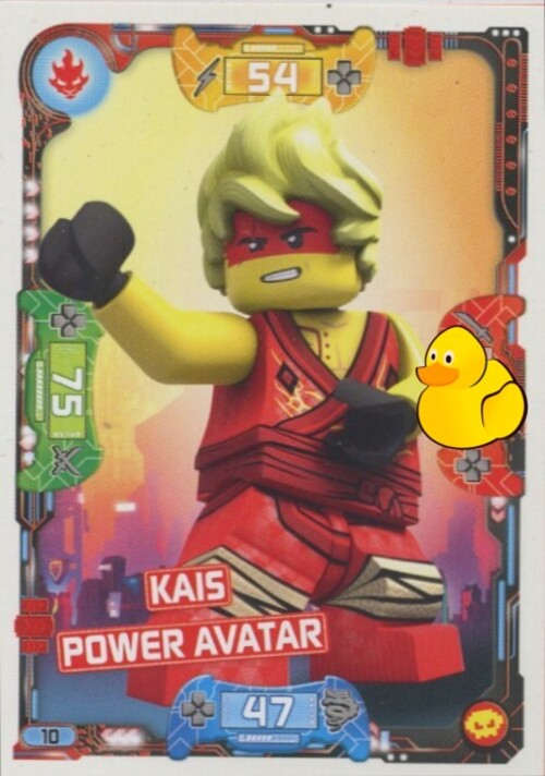 LEGO Ninjago Serie 5 Next Level | #010 Kais Power Avatar 