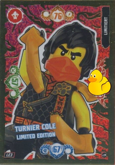 LEGO Ninjago Serie 10 | #LE003 Turnier Cole