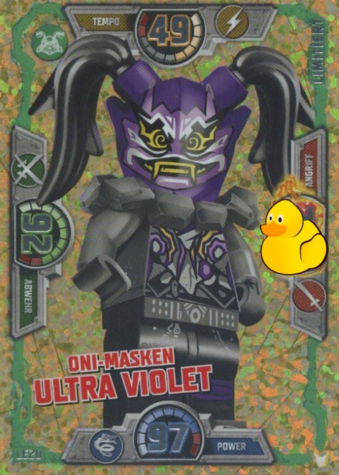 LEGO Ninjago Serie 3 | #LE20 Oni-Masken Ultra Violet