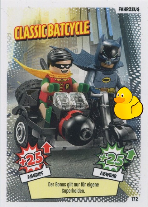 LEGO Batman Serie 1 | #172 Classic Batcycle