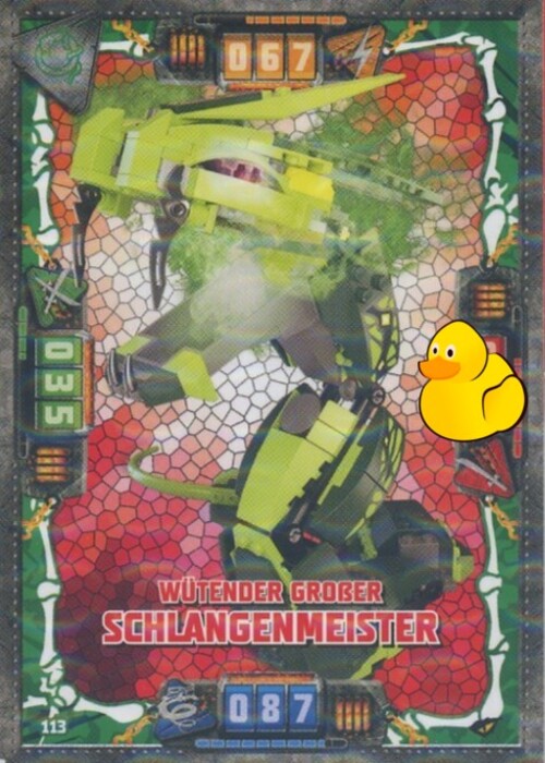 LEGO Ninjago Serie 4 | #113 Wütender Großer Schlangenmeister
