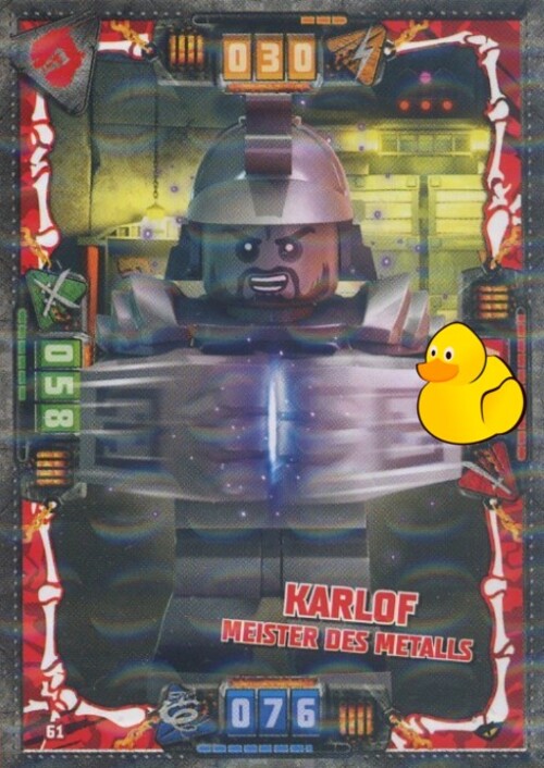 LEGO Ninjago Serie 4 | #061 Karlof Meister des Metalls