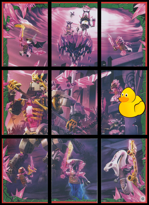 LEGO Ninjago Serie 8 Puzzle-Paket #2 (235 - 243)