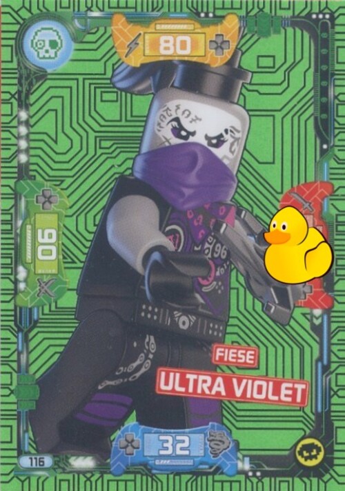 LEGO Ninjago Serie 5 | #116 Fiese Ultra Violet