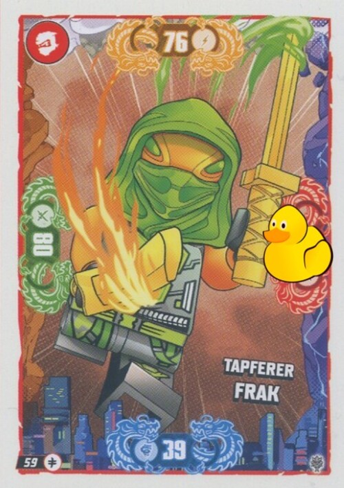 LEGO Ninjago Serie 11 | #059 Tapferer Frak